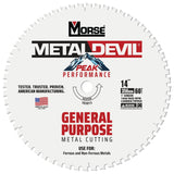 MK Morse 103015 CSM1460GPC 14" 60 Tooth Carbide Tipped Circular Saw Blade for General Purpose Metal Cutting