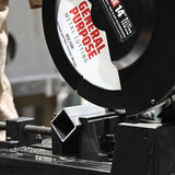 MK Morse 103015 CSM1460GPC 14" 60 Tooth Carbide Tipped Circular Saw Blade for General Purpose Metal Cutting - 3