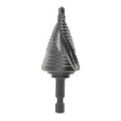 MK Morse 124485 Switchback High Speed Steel Step Drill Bit 1/4 Inch to 1-1/8 Inch for Metal and Plastic (1 Pack)