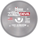 MK Morse CSM12100FTNFC 12" 100T THIN NF Circular Saw Blade