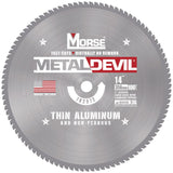 MK Morse CSM14100FTNFC 14" 100T THIN NF Circular Saw Blade