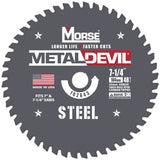 MK Morse CSM7254820FSC 7-1/4" 48T ST 20MM Circular Saw Blade