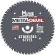 MK Morse CSM856FSSC 8" 56T SS Circular Saw Blade