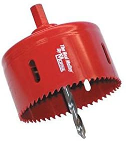 MK Morse MHSA40C 2-1/2" (64 mm) Bi-Metal Hole Saw with Arbor Attached