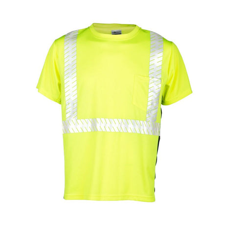 ML KISHIGO 9114 -M Hi-Vis Lime T-Shirt, Class 2, Medium