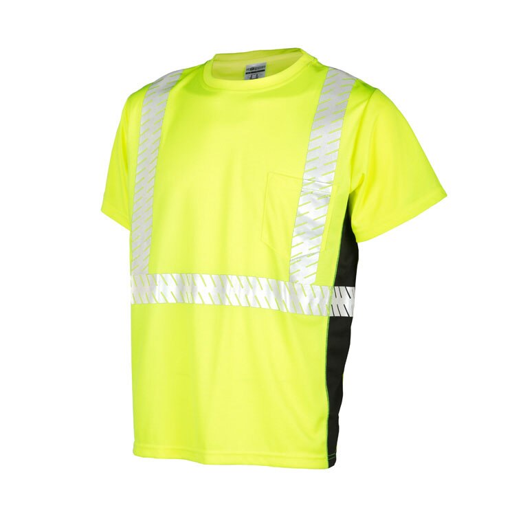 ML KISHIGO 9114 -M Hi-Vis Lime T-Shirt, Class 2, Medium - 2