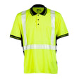 ML KISHIGO 9220-2XL Lime High Performance Polo Shirt - 2XLarge