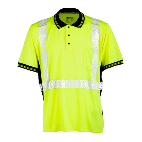 ML KISHIGO 9920-M Lime High Performance Polo Shirt - Medium