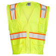 ML Kishigo 1195-L All Mesh Lime Safety Vest Class 2, Large