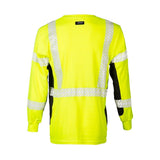 ML Kishigo F506-4XT FR Long Sleeve T-Shirt Lime Class 3 CAT 2 ATPV 16 (Each) - 2