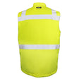 ML Kishigo 400-2X Class 2 Hi-Vis insulated Safety Vest Lime Black Size 2X (Each) - 2