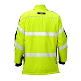 ML Kishigo JS157-L Premium Black Polar Shield Parka Hi-Vis Lime Class 3 insulated Jacket Size L (Each) - 3