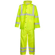 ML Kishigo RW110-S-M Waterproof Hi-Vis Polyester Rain Suit Small-Medium