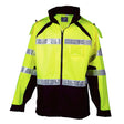 ML Kishigo  RWJ112-2X/3X Brilliant Series Class 3 HiVis Rain Jacket, Lime, 2XL/3XL