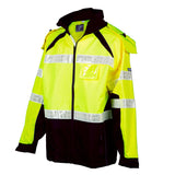 ML Kishigo  RWJ112-2X/3X Brilliant Series Class 3 HiVis Rain Jacket, Lime, 2XL/3XL - 2