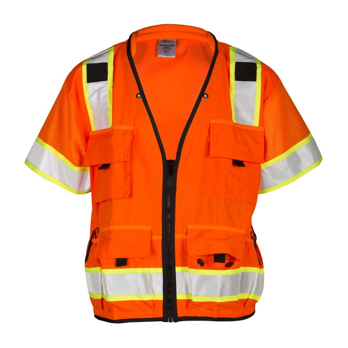 ML Kishigo S5011-L Class 3 Professional Surveyors Safety Vest Orange Size Large