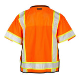 ML Kishigo S5011-L Class 3 Professional Surveyors Safety Vest Orange Size Large - 2