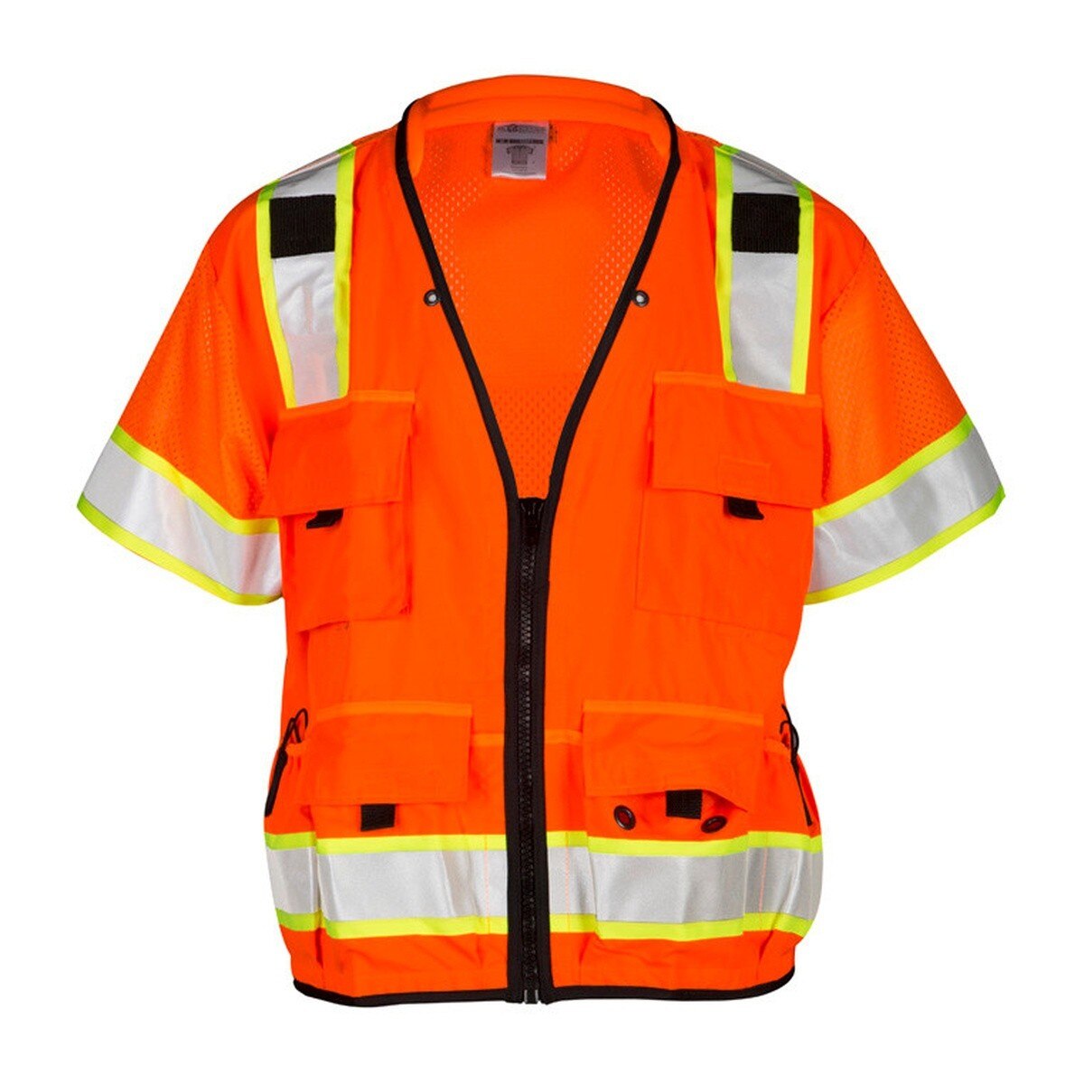 ML Kishigo S5011-XL Class 3 Orange Professional Surveyors Safety Vest Size XL