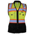 ML Kishigo S5021-M Class 2 Women's Heavy Duty Surveyors Vest, Lime, Medium