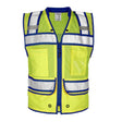ML Kishigo S5042-5X Color Contrast Class 2 Surveyors Safety Vest Lime Blue Size 5X (1 Each)