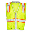 ML Kishigo 1510-XL XL Lime Premium Brilliant Series Heavy Duty Vest