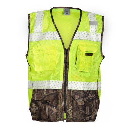 ML Kishigo 1523-XL XL Lime Premium Brilliant Series Heavy Duty Vest