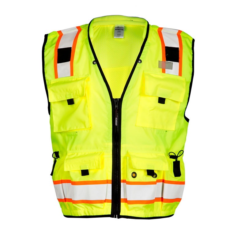 ML Kishigo S5000-XL XL Lime Professional Surveyors Vest