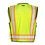 ML Kishigo S5000-S S Lime Professional Surveyors Vest - 2