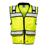 ML Kishigo S5004-L L Lime Professional Surveyors High Performance Vest