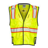 ML Kishigo T341-L-XL L-XL Lime Fall Protection Vest