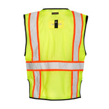 ML Kishigo T341-4X-5X 4X-5X Lime Fall Protection Vest - 2