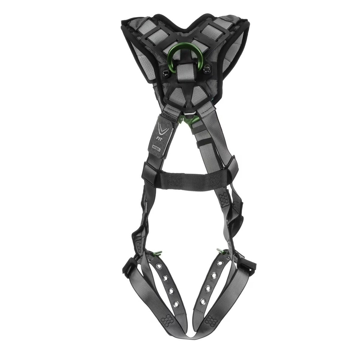 MSA 10194889 V-FIT Harness,ST,Back D-Ring,TB Leg Straps, Shoulder Padding - 2