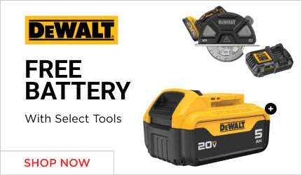 DeWalt - Free Battery or Starter Kit with Select Bare Tools