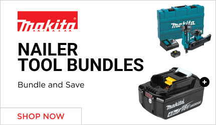 Makita - Free Battery with 2 LXT Nailers or Staplers