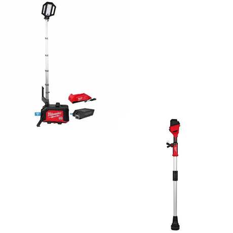 Milwaukee MXF040-1XC Tower Light Kit W/ FREE 2940-20 Transfer Pump