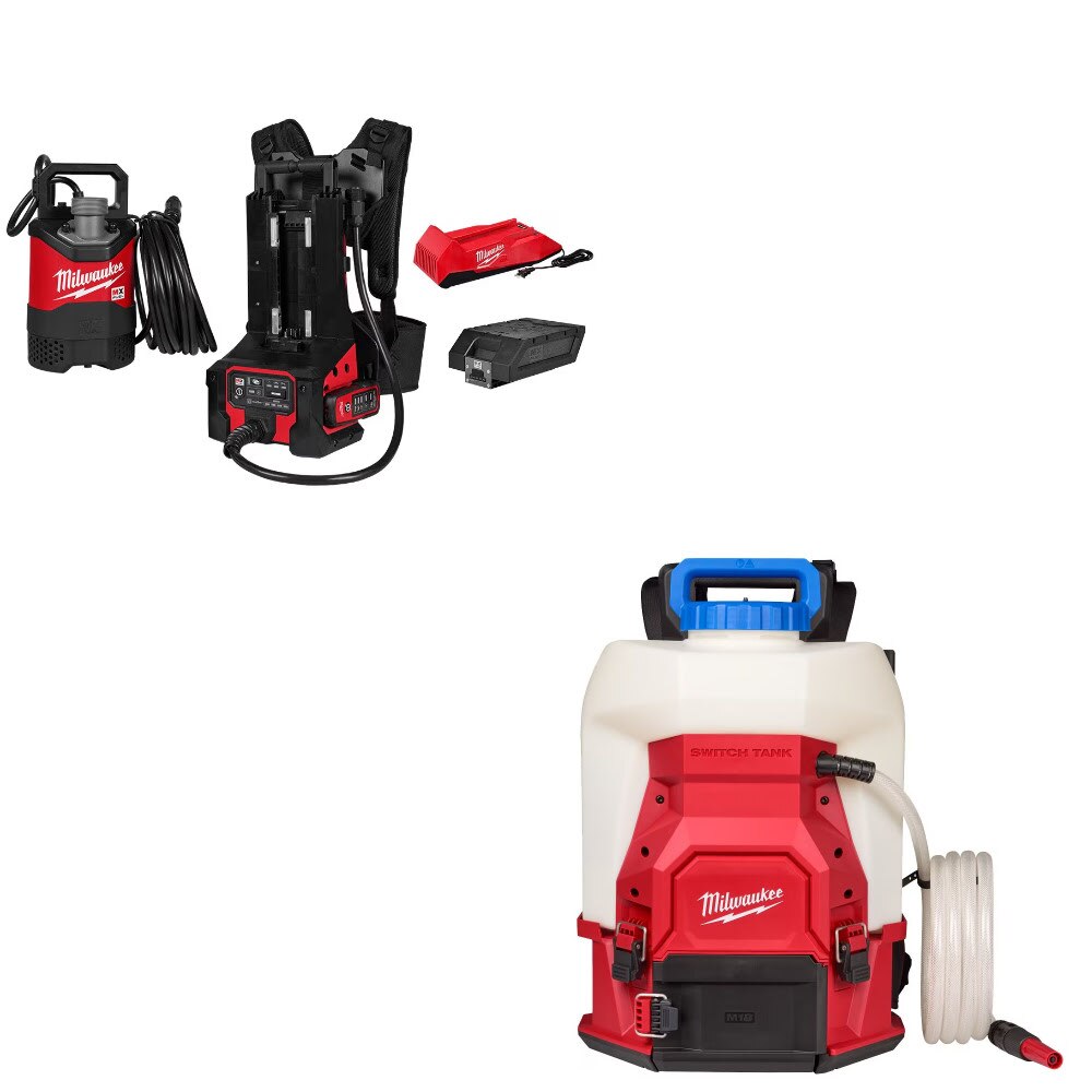Milwaukee MXF211-1XC Submersible Pump Kit W/ FREE 3019-21WS Water Supply Kit