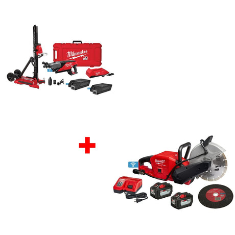 Milwaukee MXF301-2CXS MX FUEL Drill Kit w/ FREE 2786-22HD M18 FUEL Cut-Off Saw