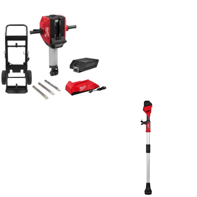 Milwaukee MXF368 Breaker Hammer Kit W/ FREE 2940-20 Stick Pump