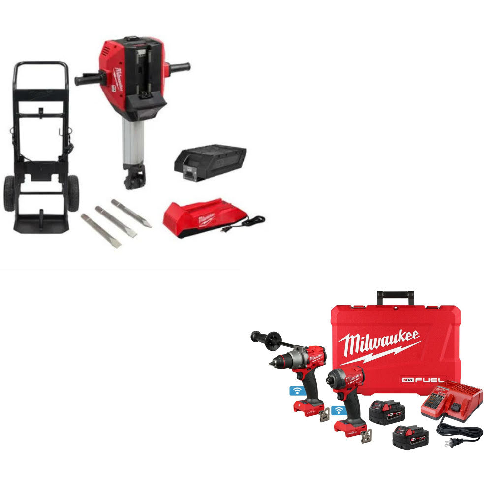 Milwaukee MXF368-1XC MX FUEL Breaker Kit W/ FREE 3696-22 M18 2-Tool Combo Kit