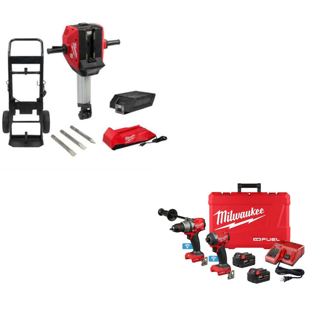 Milwaukee MXF368-1XC MX FUEL Breaker Kit W/ FREE 3696-22 M18 2-Tool Combo Kit