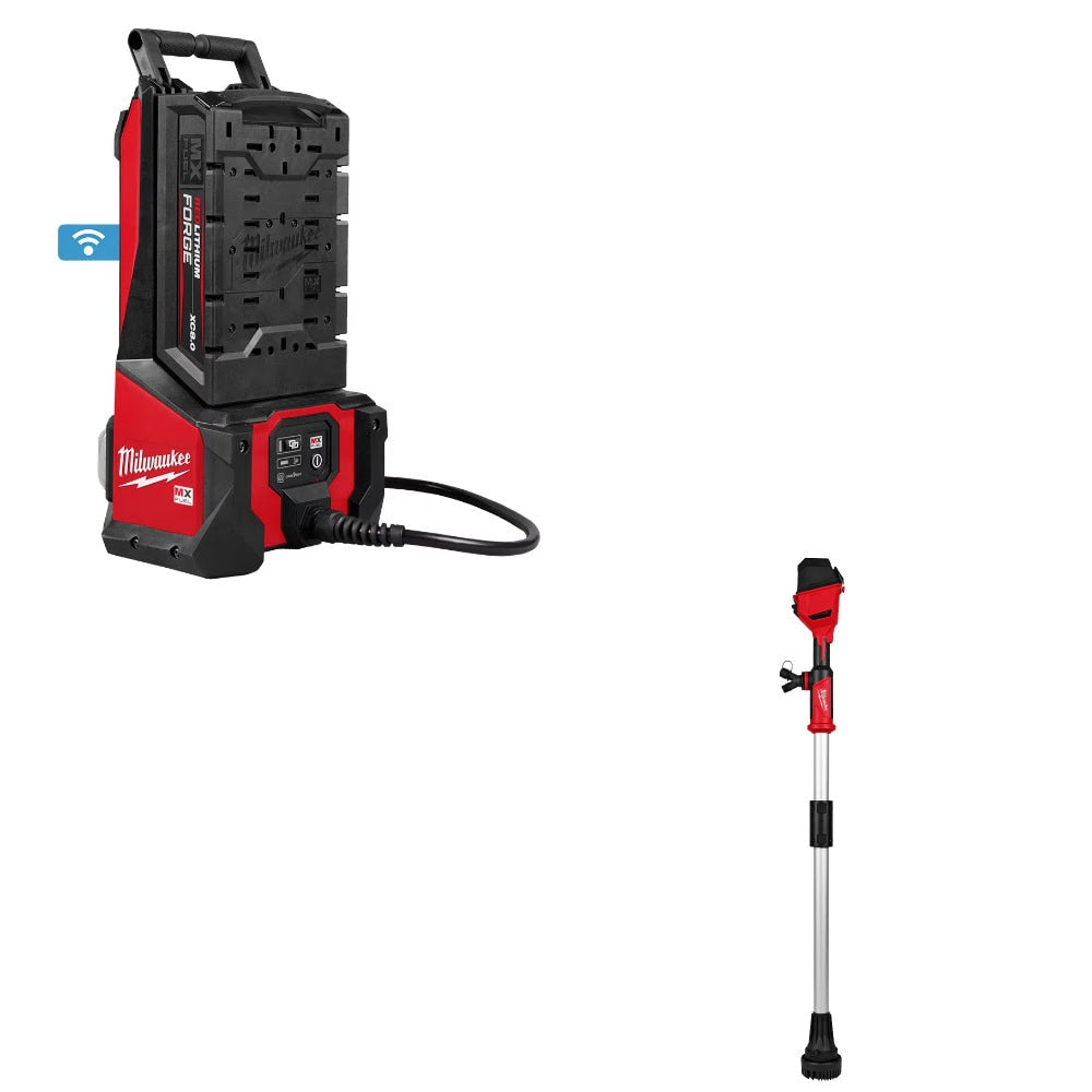 Milwaukee MXF372-2XC Concrete Vibrator Kit W/ FREE 2940-20 Pump