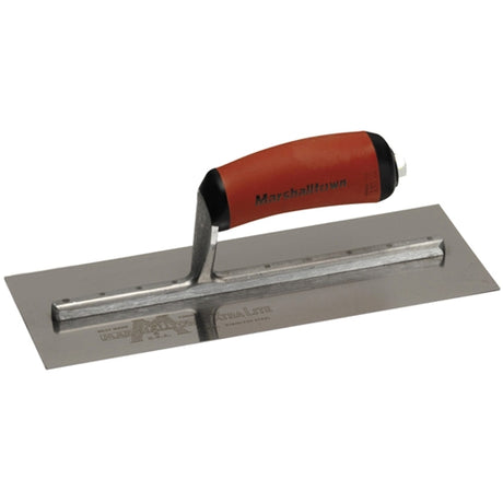 MarshallTown MXS3SSD 13465 - 11 X 4 3/4 SS Finishing Trowel Curved DuraSoft Handle