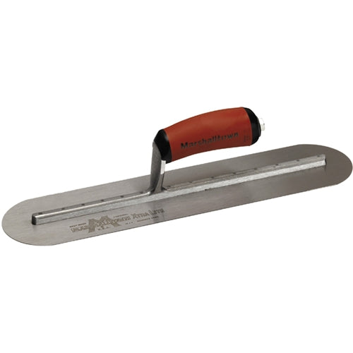 MarshallTown MXS75FRD 16873 - 18 X 3 Fully Rounded Finishing Trowel-DuraSoft Handle