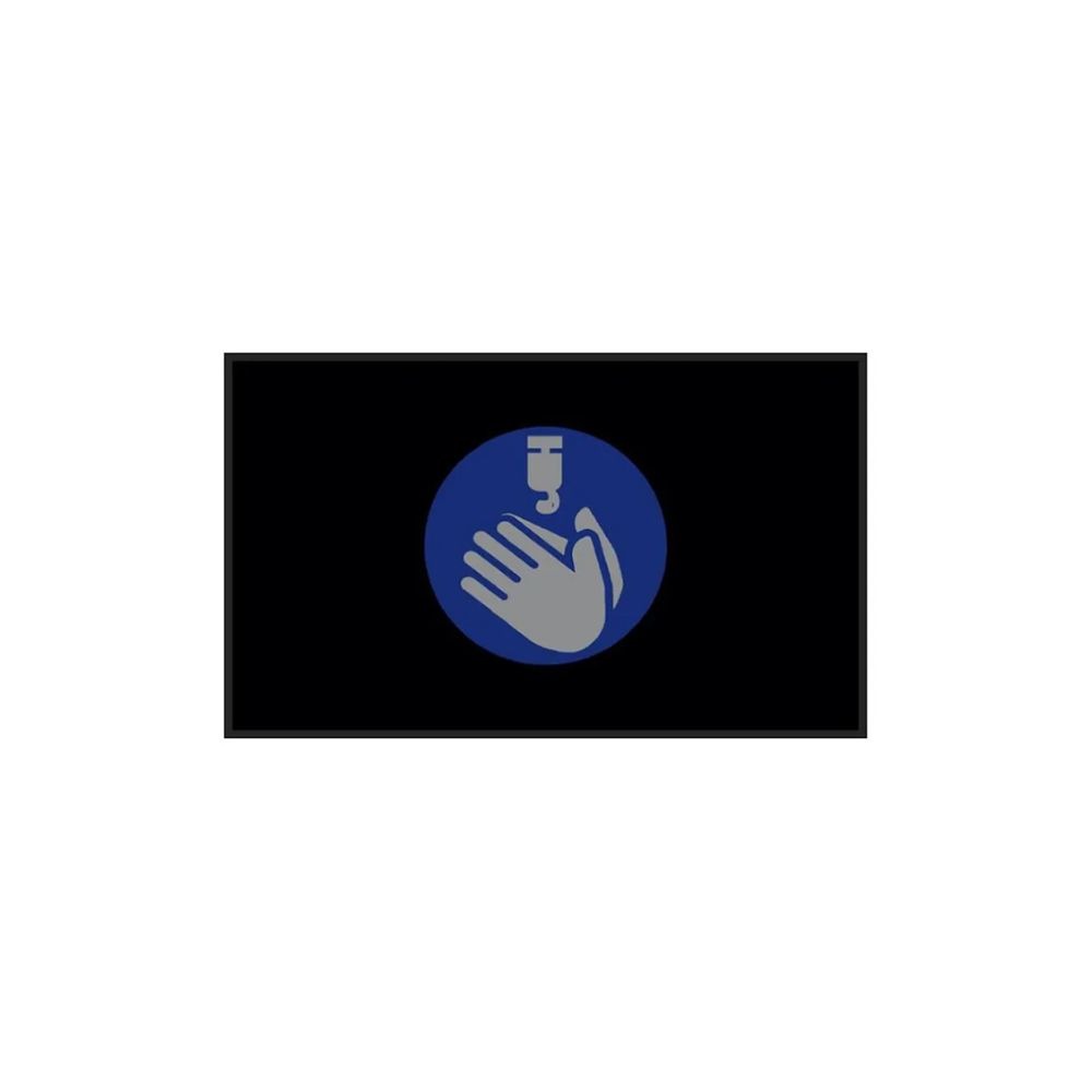 M+A Matting 3017627-825123140 Message Mat - Hand Sanitizer 2'x3'
