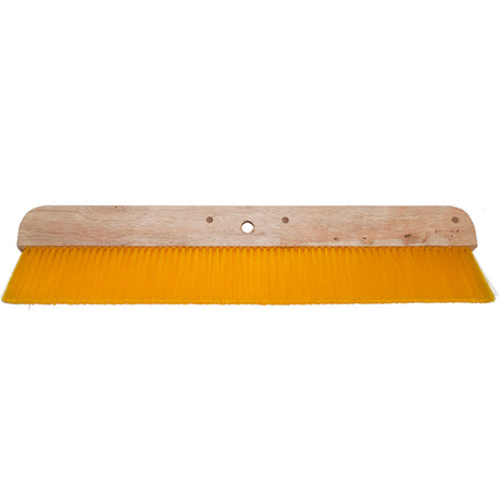 Magnolia Brush 2124-Y 24" Yellow Plastic Concrete Finishing Brush