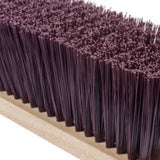 Magnolia 2224 24" Brown Plastic Garage Broom with 60 in Handle - 2