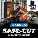 Magnum Tool CART4426-APP-CT Safe-Cut Mobile Cutting Station for Steel Stud and Conduit Cutting - 6