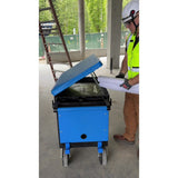 Magnum Tool CART4426-DD DraftDeck Plans Table Lockable Lid for 44 in. x 26 in. Service Cart Top - 2