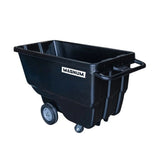 Magnum Tool DUC12T-F 1/2 Yard Dump Cart with Heavy Duty Half Frame 12" Wheels and 5" Casters