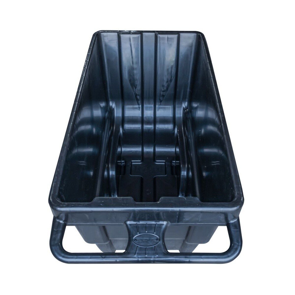 Magnum Tool DUC12T-F 1/2 Yard Dump Cart with Heavy Duty Half Frame 12" Wheels and 5" Casters - 2